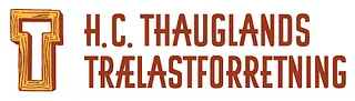 H. C. Thauglands trælastforretning logo